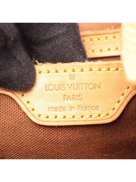 Louis Vuitton Backpack Montsouris GM Monogram Canvas Leather main image 15